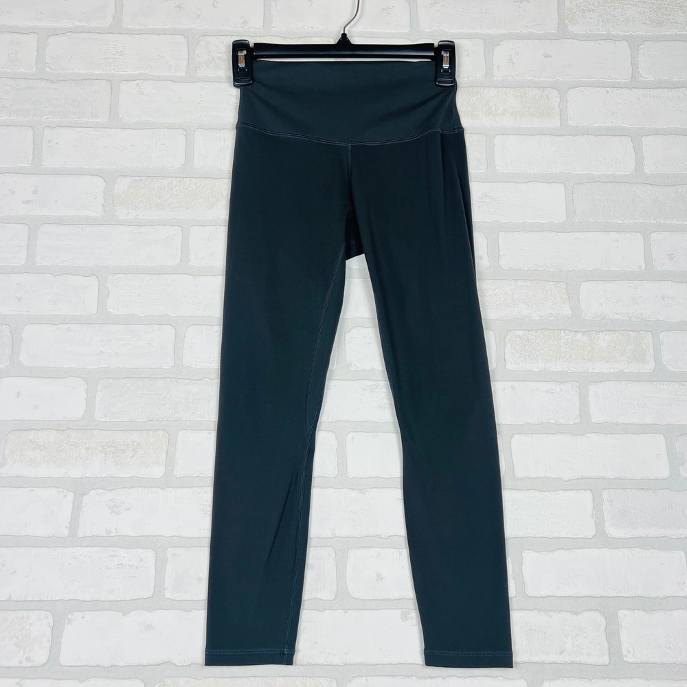 J80 Fit Womens High Waisted Athletic Leggings‎ Dark Green Charcoal Yoga Pants